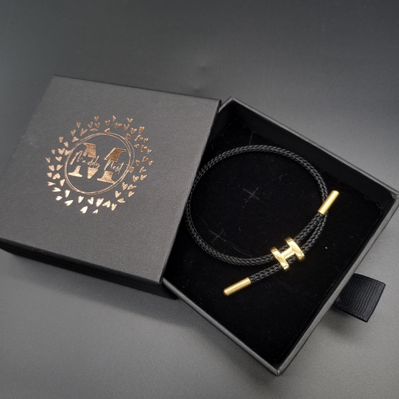 Stainless Steel Adjustable Clasp Bracelet - Picture 2 of 6